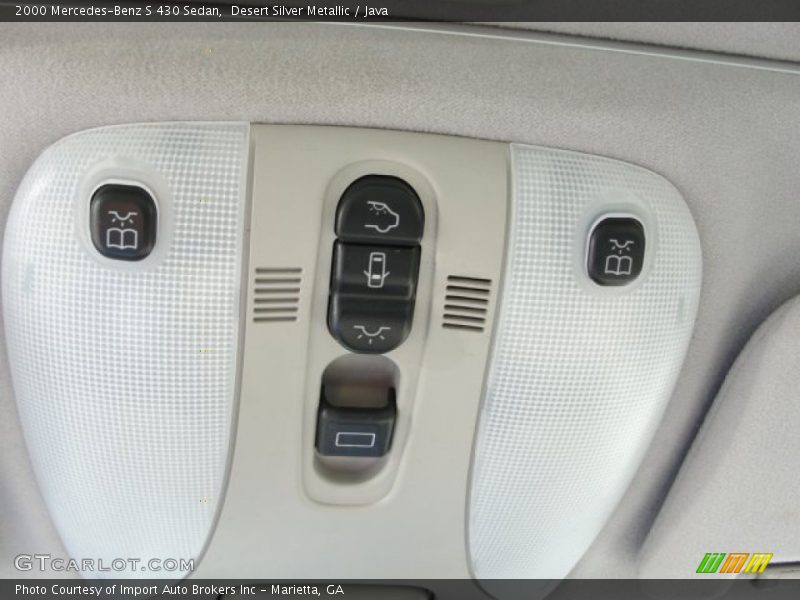 Desert Silver Metallic / Java 2000 Mercedes-Benz S 430 Sedan