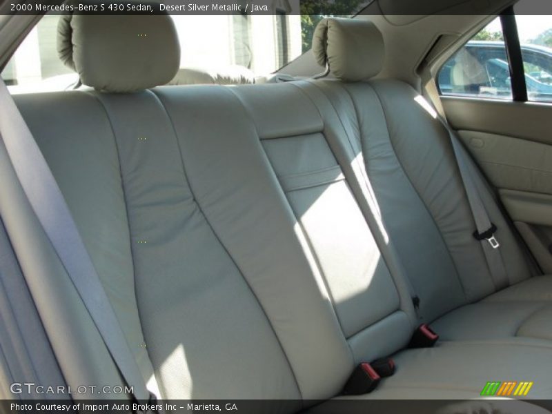 Desert Silver Metallic / Java 2000 Mercedes-Benz S 430 Sedan