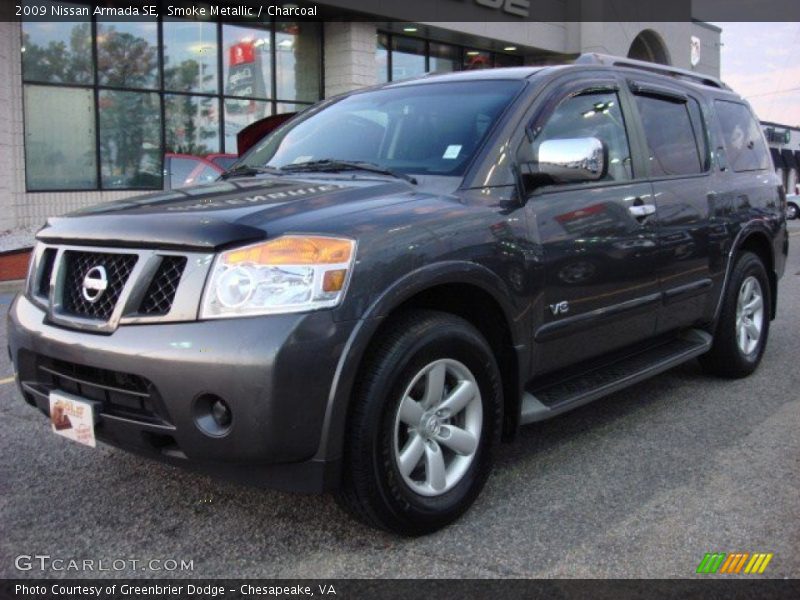 Smoke Metallic / Charcoal 2009 Nissan Armada SE