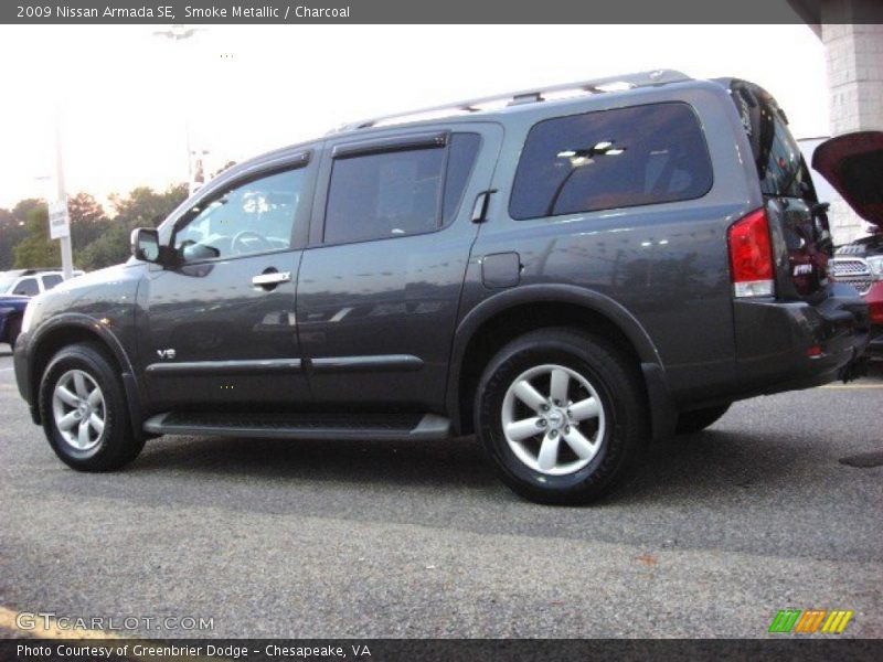 Smoke Metallic / Charcoal 2009 Nissan Armada SE