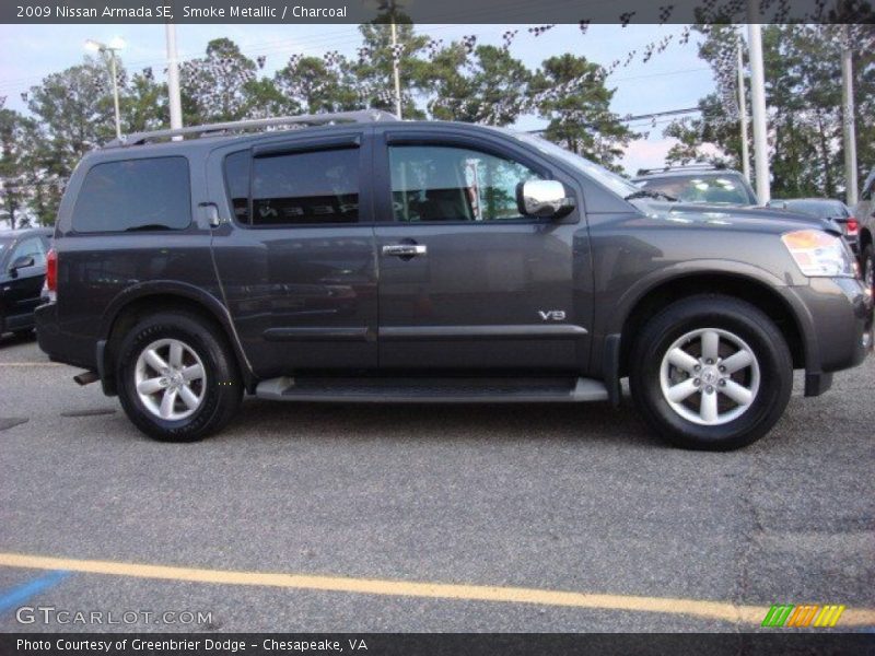 Smoke Metallic / Charcoal 2009 Nissan Armada SE