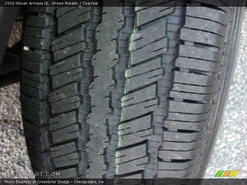Smoke Metallic / Charcoal 2009 Nissan Armada SE