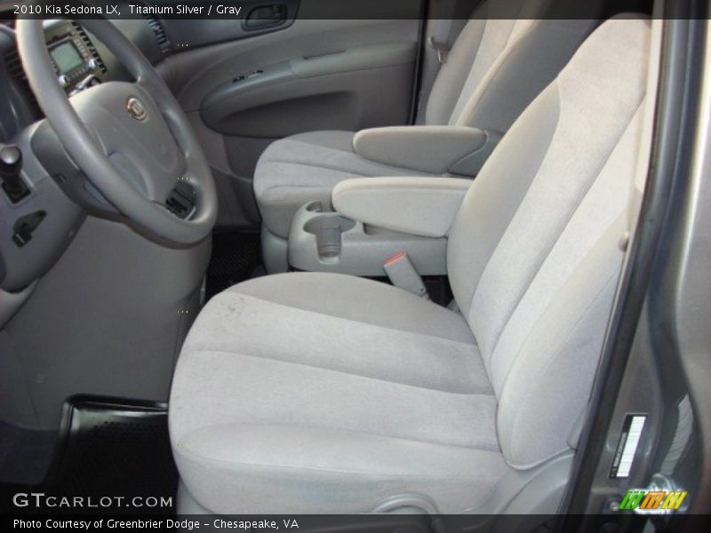 Titanium Silver / Gray 2010 Kia Sedona LX