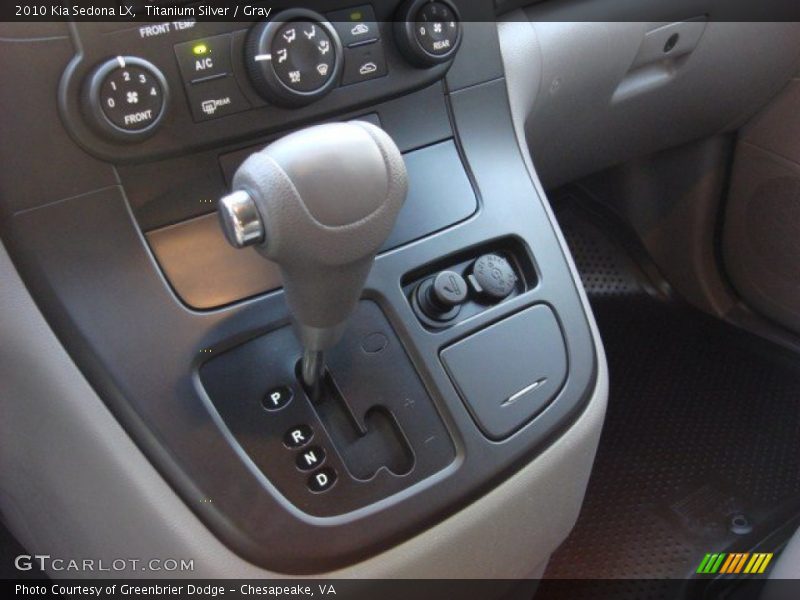 Titanium Silver / Gray 2010 Kia Sedona LX