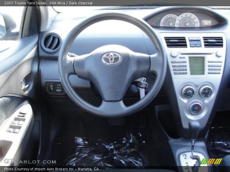 Flint Mica / Dark Charcoal 2007 Toyota Yaris Sedan