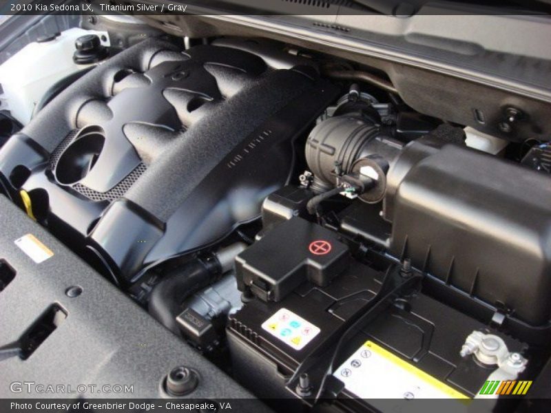 Titanium Silver / Gray 2010 Kia Sedona LX