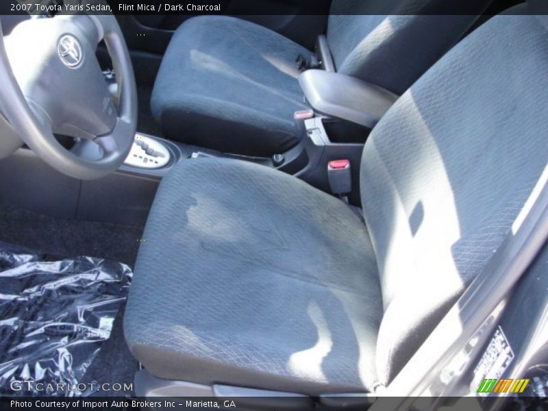 Flint Mica / Dark Charcoal 2007 Toyota Yaris Sedan