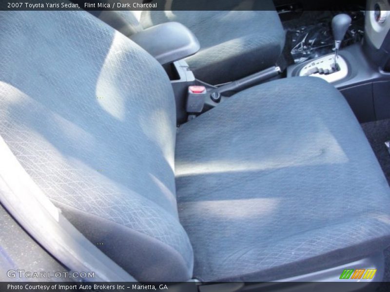 Flint Mica / Dark Charcoal 2007 Toyota Yaris Sedan