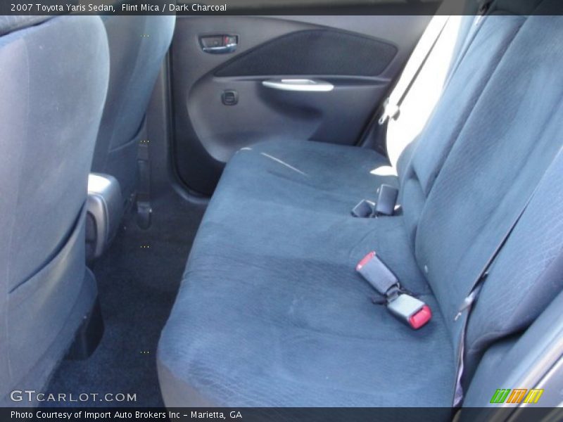 Flint Mica / Dark Charcoal 2007 Toyota Yaris Sedan