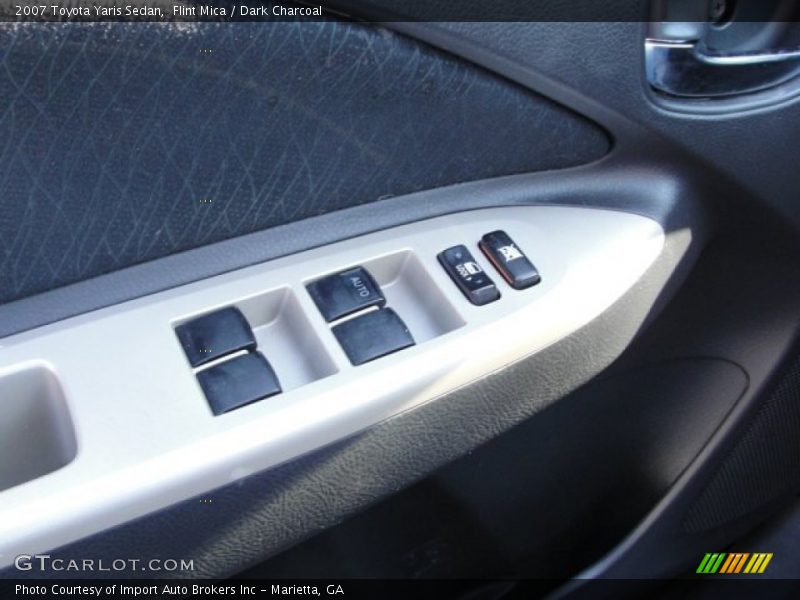 Flint Mica / Dark Charcoal 2007 Toyota Yaris Sedan