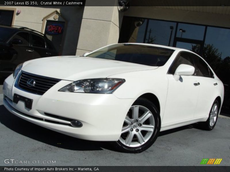 Crystal White / Cashmere 2007 Lexus ES 350