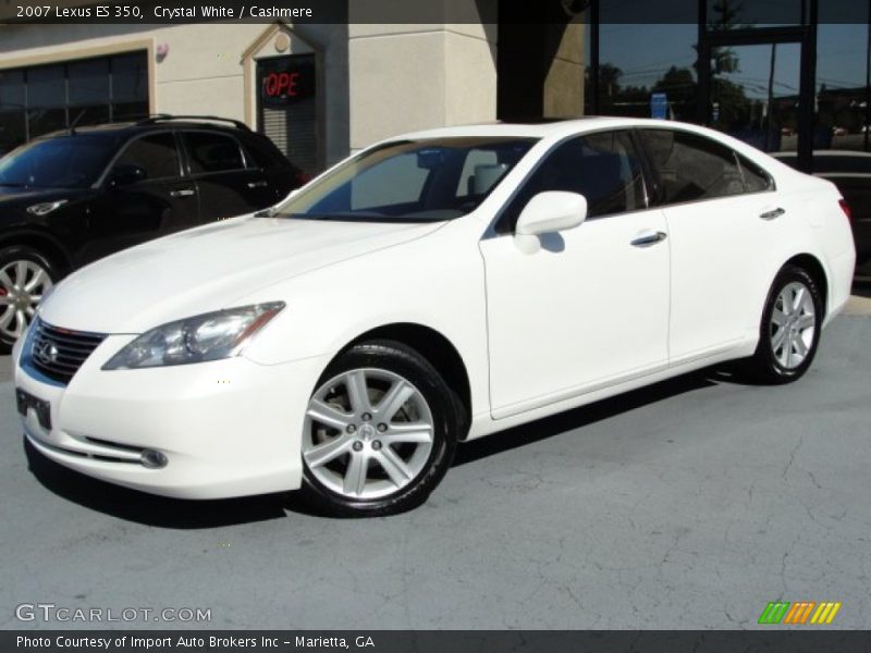 Crystal White / Cashmere 2007 Lexus ES 350