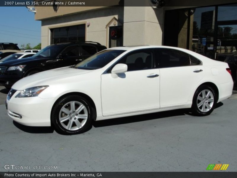 Crystal White / Cashmere 2007 Lexus ES 350