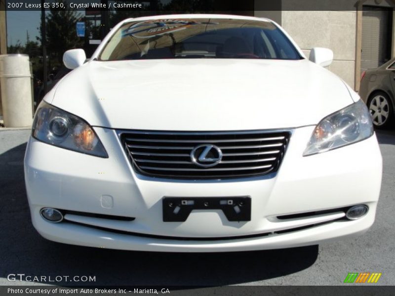 Crystal White / Cashmere 2007 Lexus ES 350