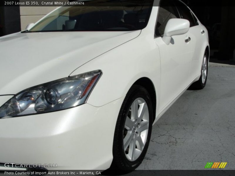 Crystal White / Cashmere 2007 Lexus ES 350