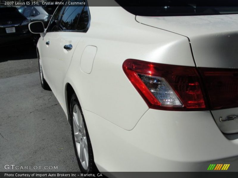 Crystal White / Cashmere 2007 Lexus ES 350