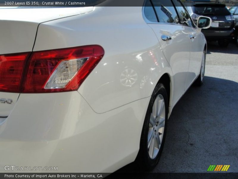 Crystal White / Cashmere 2007 Lexus ES 350