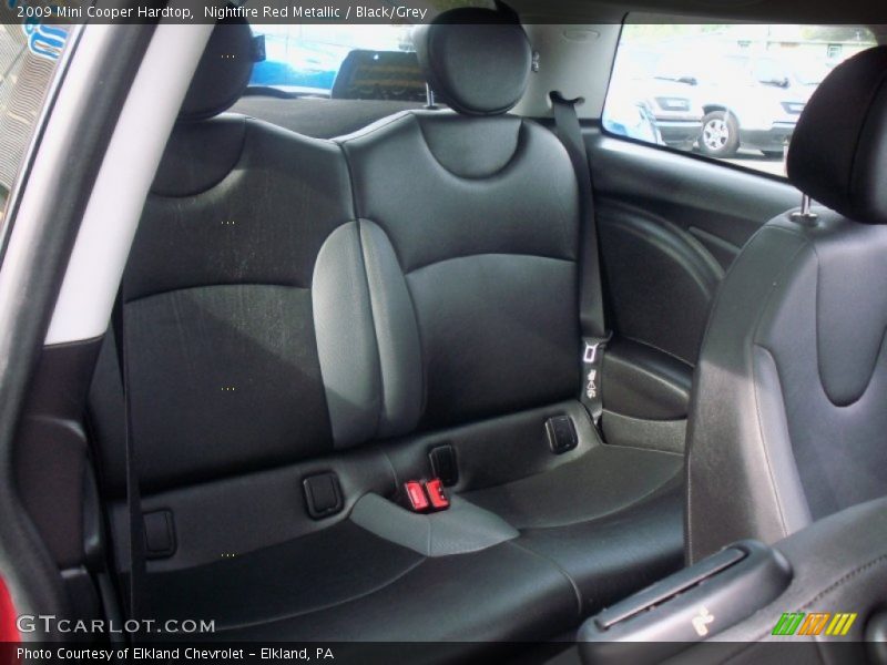 Nightfire Red Metallic / Black/Grey 2009 Mini Cooper Hardtop