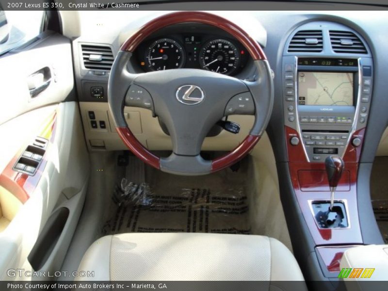 Crystal White / Cashmere 2007 Lexus ES 350