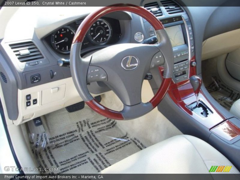 Crystal White / Cashmere 2007 Lexus ES 350