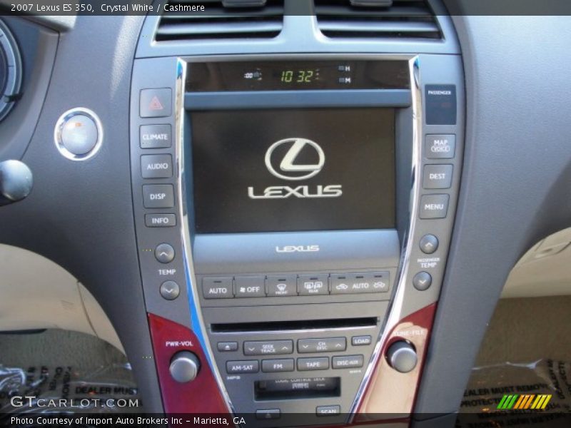 Crystal White / Cashmere 2007 Lexus ES 350