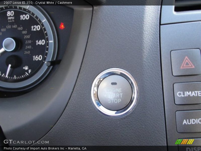 Crystal White / Cashmere 2007 Lexus ES 350
