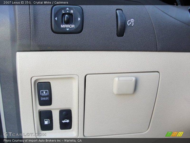 Crystal White / Cashmere 2007 Lexus ES 350
