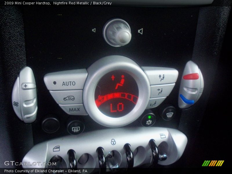 Nightfire Red Metallic / Black/Grey 2009 Mini Cooper Hardtop