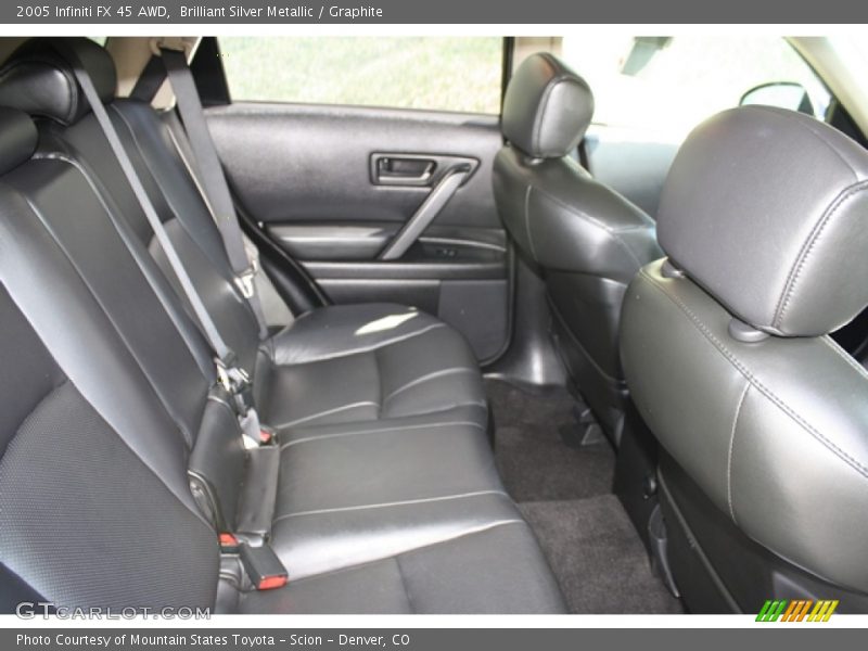 Brilliant Silver Metallic / Graphite 2005 Infiniti FX 45 AWD