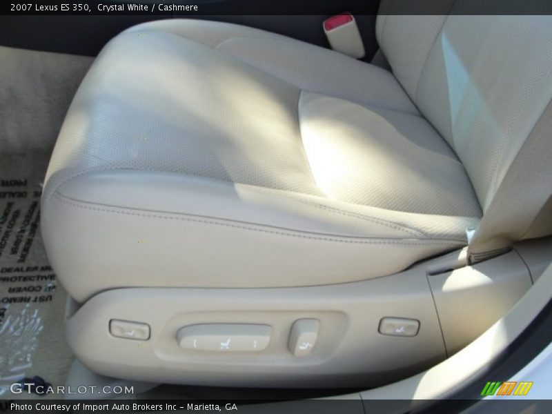 Crystal White / Cashmere 2007 Lexus ES 350