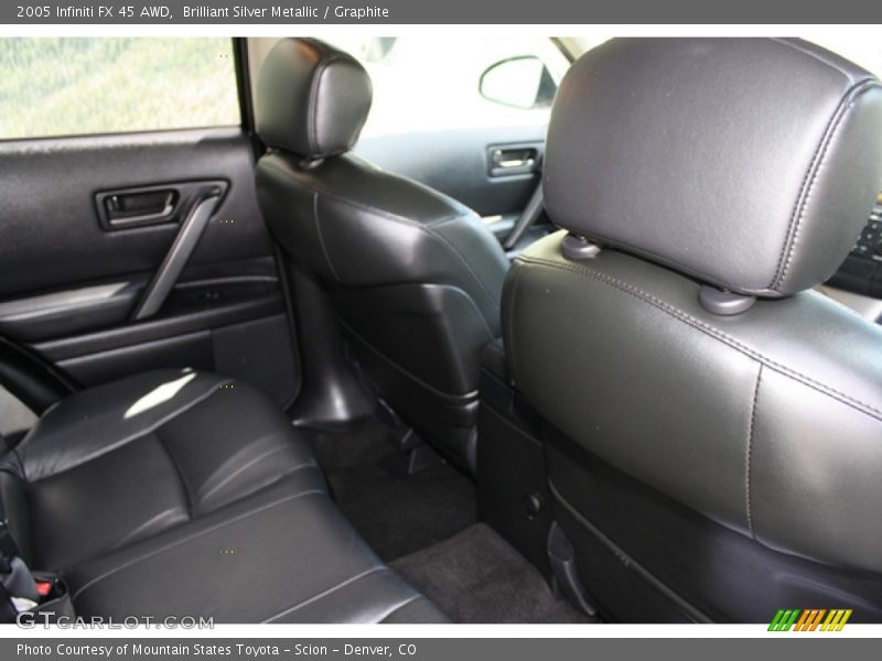 Brilliant Silver Metallic / Graphite 2005 Infiniti FX 45 AWD