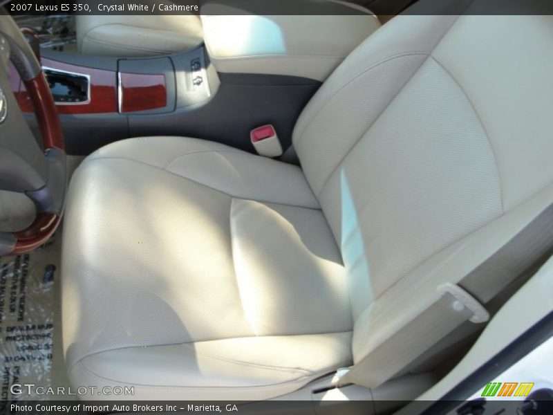 Crystal White / Cashmere 2007 Lexus ES 350