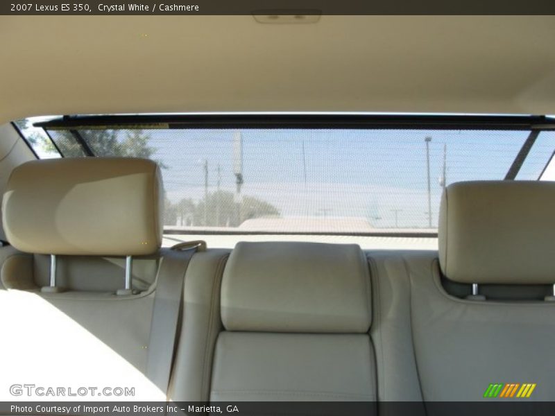 Crystal White / Cashmere 2007 Lexus ES 350