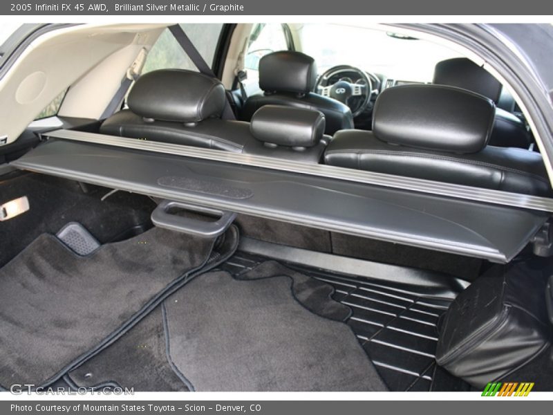 Brilliant Silver Metallic / Graphite 2005 Infiniti FX 45 AWD