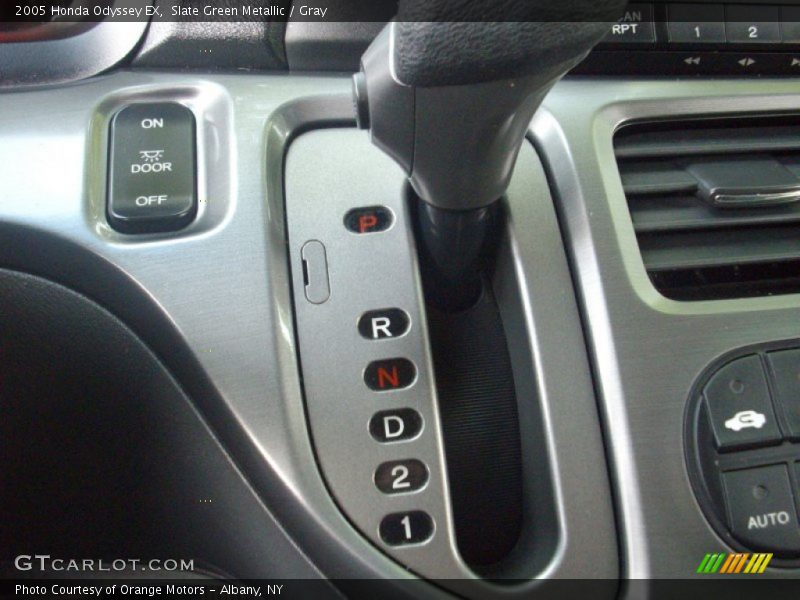 Slate Green Metallic / Gray 2005 Honda Odyssey EX