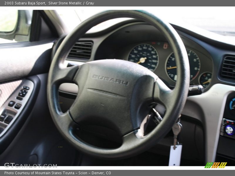 Silver Stone Metallic / Gray 2003 Subaru Baja Sport