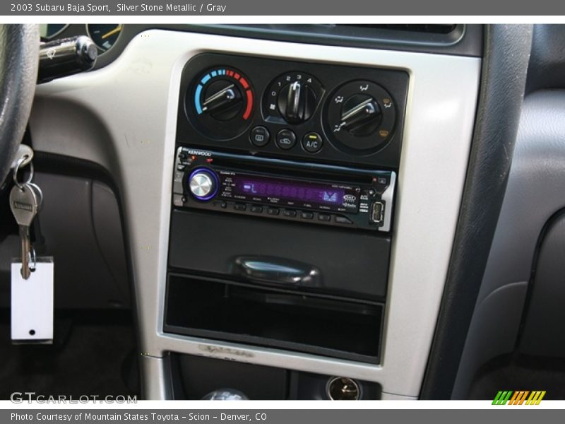 Silver Stone Metallic / Gray 2003 Subaru Baja Sport