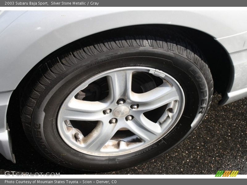 Silver Stone Metallic / Gray 2003 Subaru Baja Sport