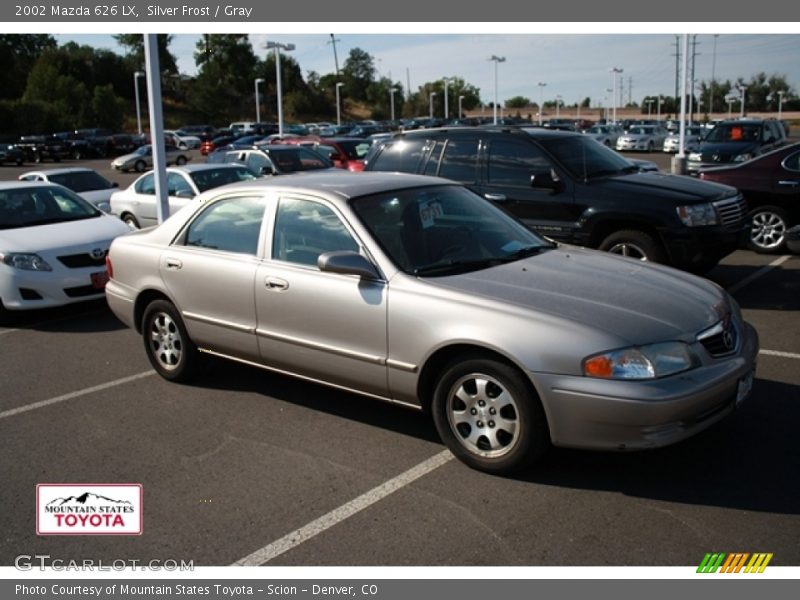 Silver Frost / Gray 2002 Mazda 626 LX