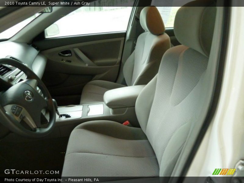 Super White / Ash Gray 2010 Toyota Camry LE