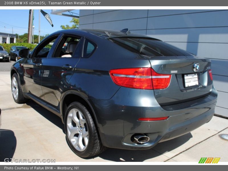 Tasman Green Metallic / Oyster 2008 BMW X6 xDrive35i