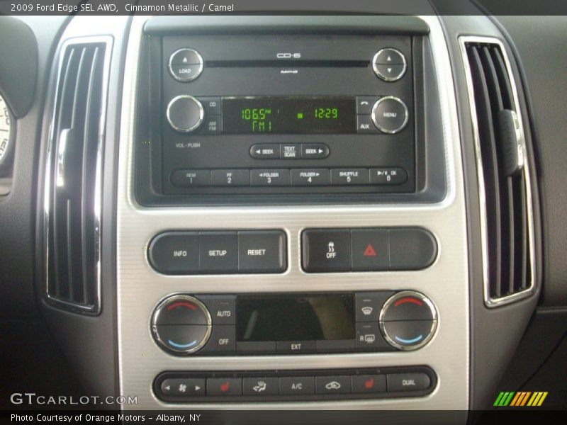 Cinnamon Metallic / Camel 2009 Ford Edge SEL AWD