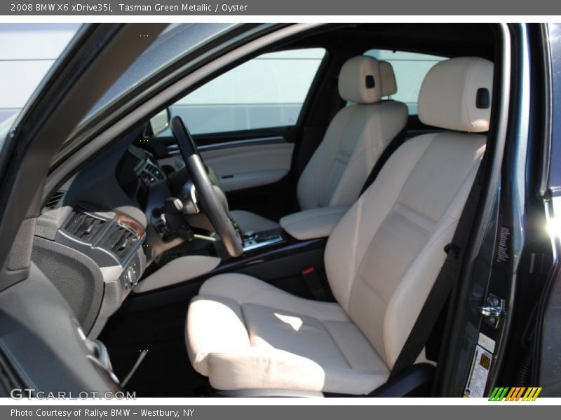 Tasman Green Metallic / Oyster 2008 BMW X6 xDrive35i
