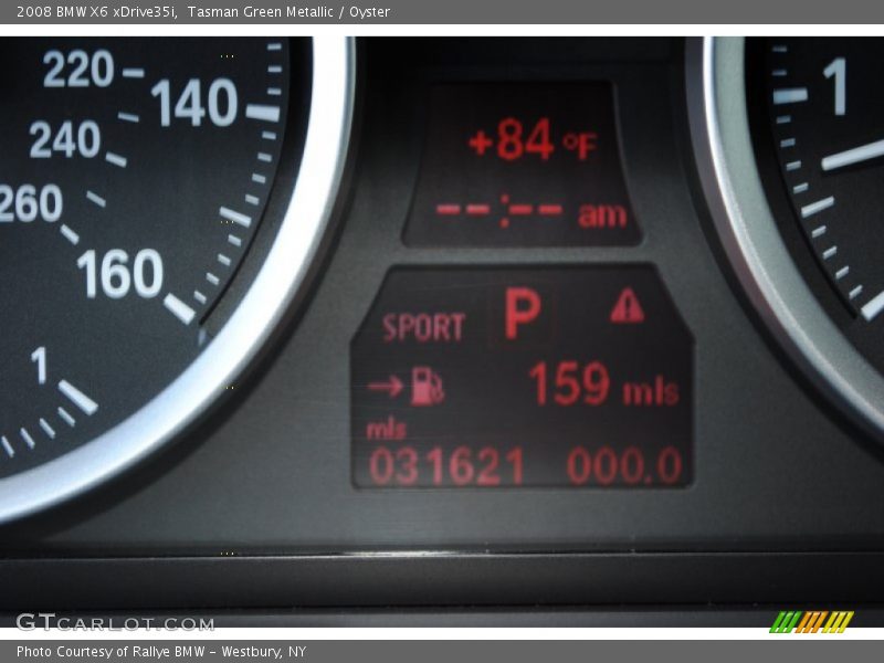 Tasman Green Metallic / Oyster 2008 BMW X6 xDrive35i