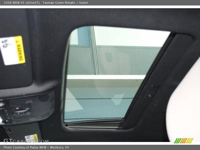 Sunroof of 2008 X6 xDrive35i