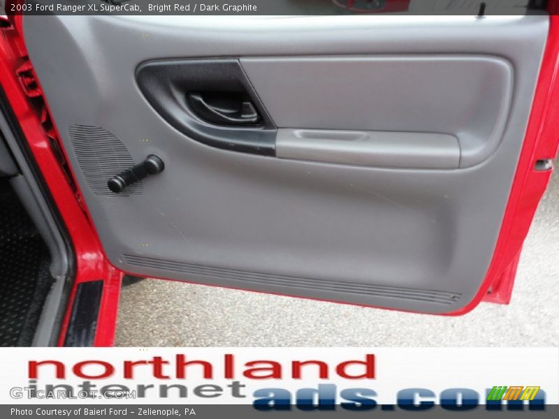 Bright Red / Dark Graphite 2003 Ford Ranger XL SuperCab