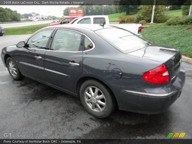 Dark Mocha Metallic / Neutral 2008 Buick LaCrosse CXL