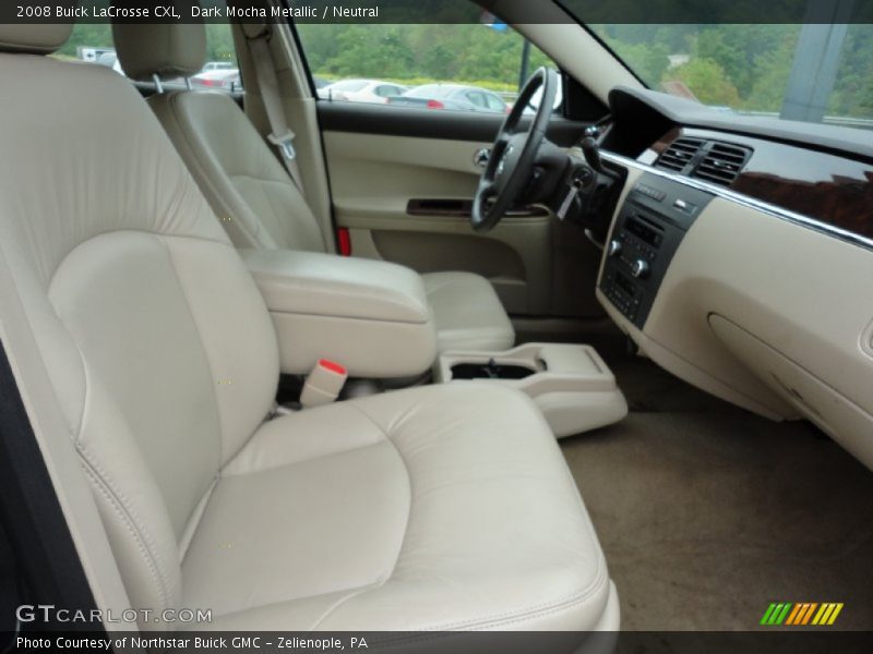 Dark Mocha Metallic / Neutral 2008 Buick LaCrosse CXL