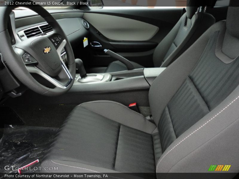  2012 Camaro LS Coupe Black Interior