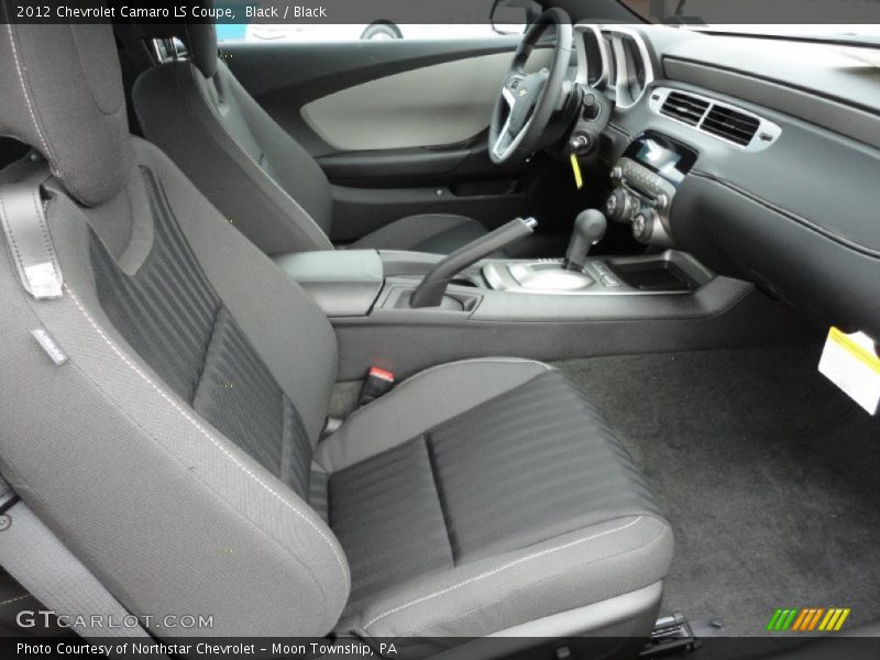  2012 Camaro LS Coupe Black Interior